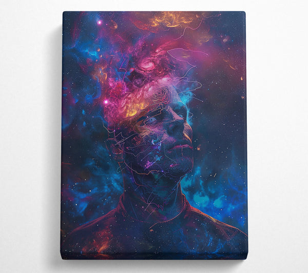 Cosmic Blue Portrait