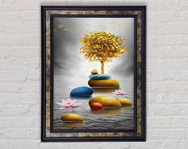 Gold Tree Pebbles