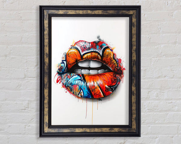 Graffiti Lips