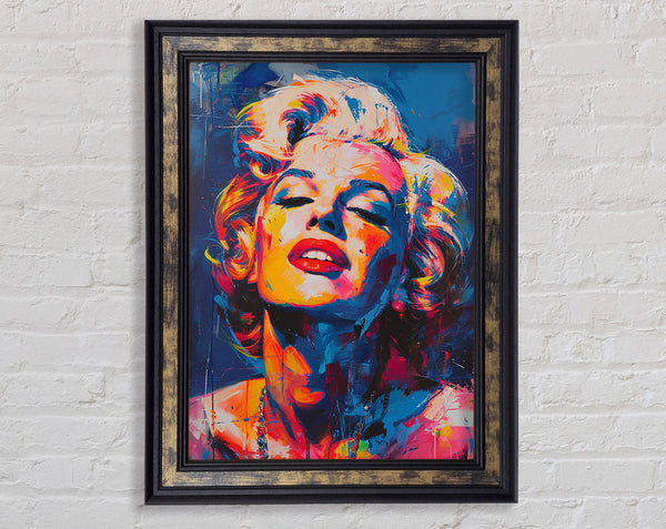 Graffiti Monroe Poster