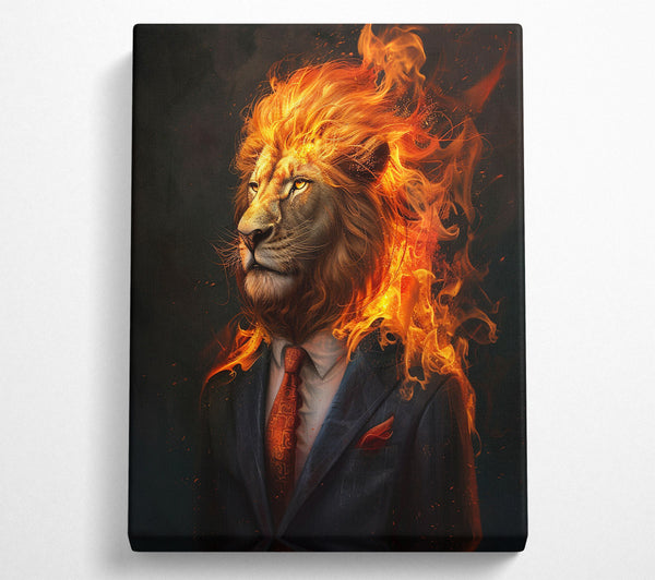 Lion Fire Hair