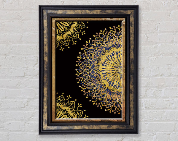 Mandala Pattern Gold