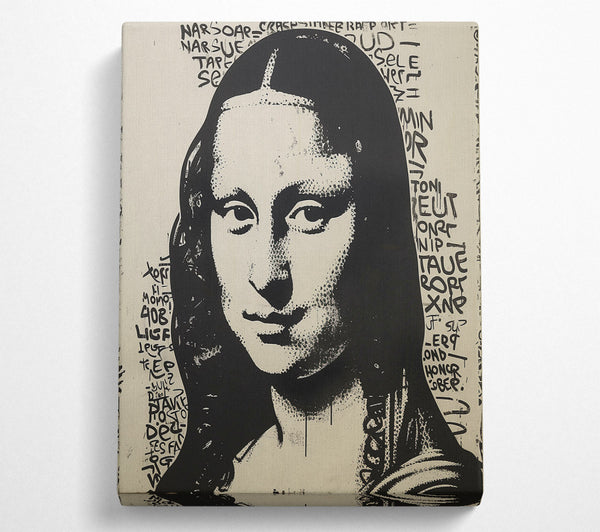 Mona Lisa Graffiti Writing