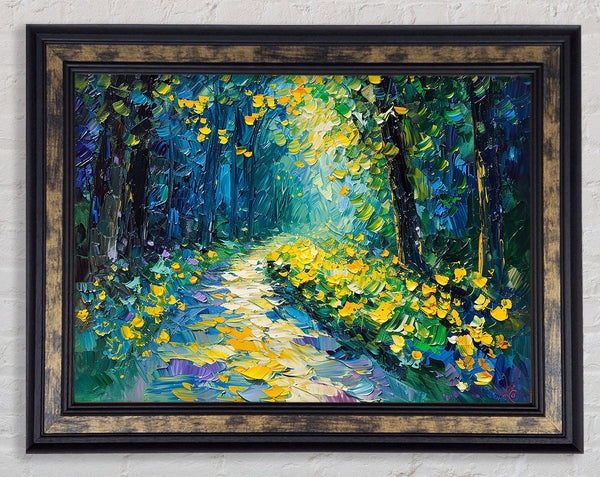 Oil Painting Woodland