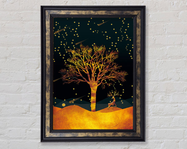 Orange Comet Tree