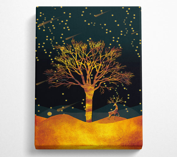 Orange Comet Tree