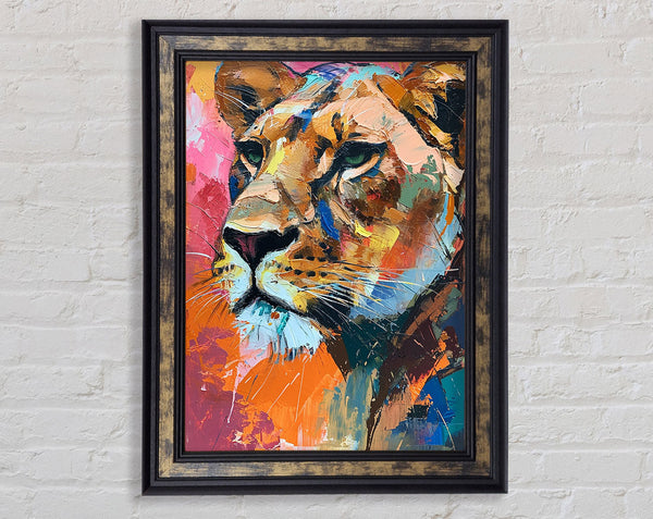 Paint Lioness