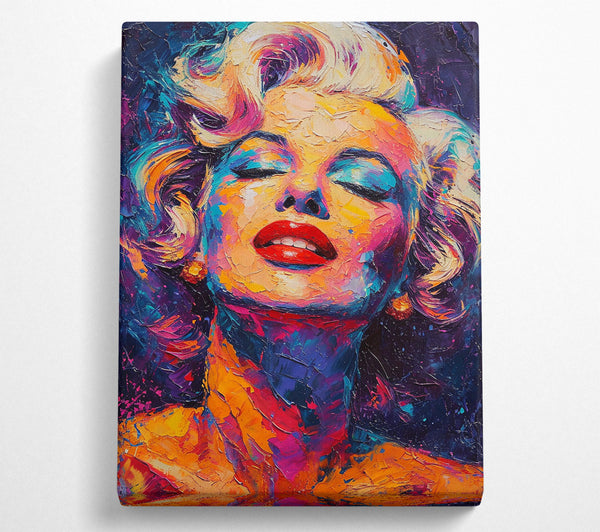 Painted Marilyn Monroe