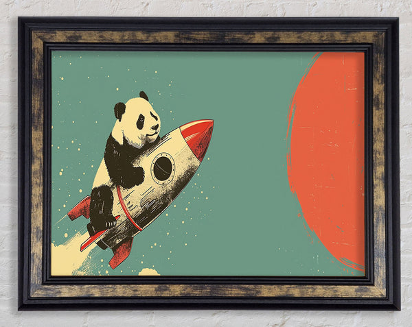 Panda Ona Rocket