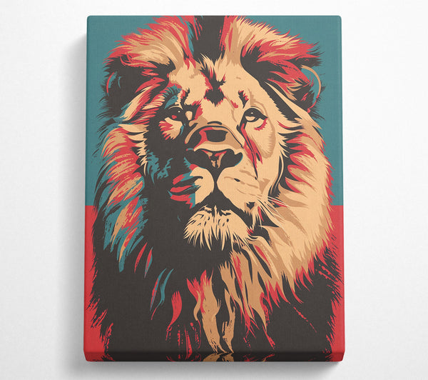 Pop Art Lion