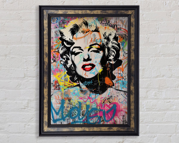 Pop Art Monroe Graffiti