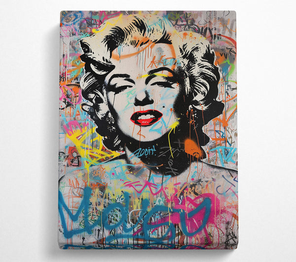 Pop Art Monroe Graffiti