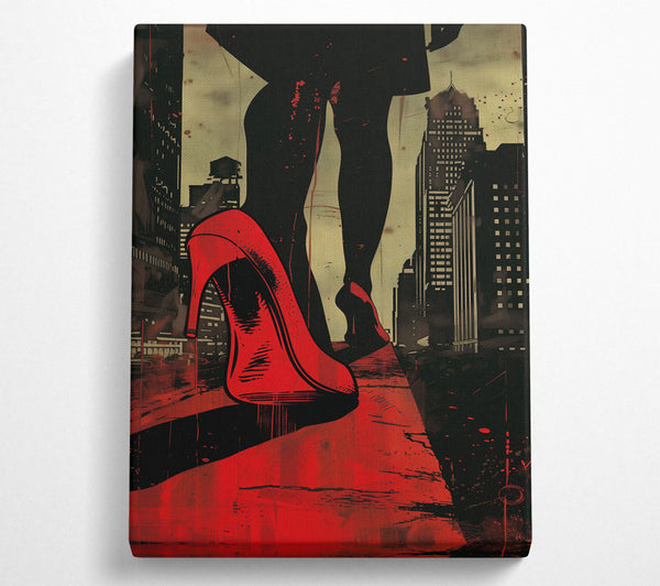 Red Heels In A Dark City