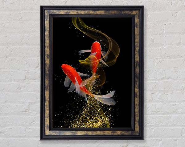 Red Koi Fish