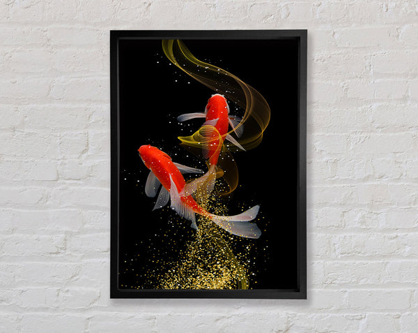 Red Koi Fish