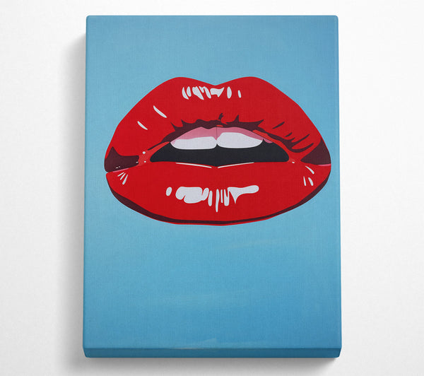 Red Lips Pop Art