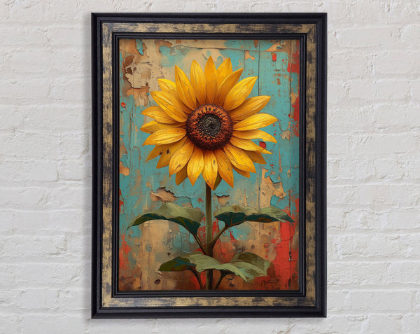 Retro Sunflower