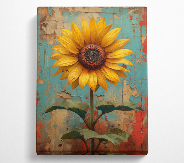 Retro Sunflower