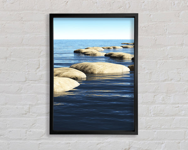 Rocks In The Calm Sea