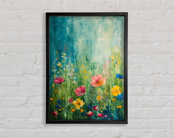 Summer Oil Painting Flowers