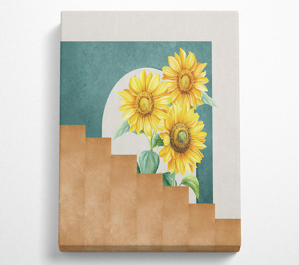 Sun Flower Stairs