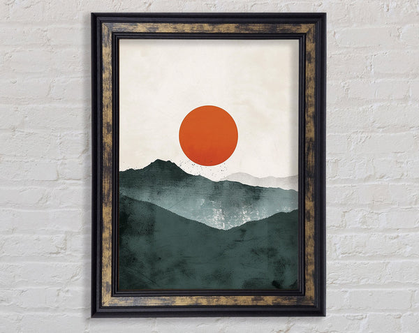 Sun Over The Mountains