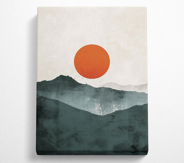 Sun Over The Mountains