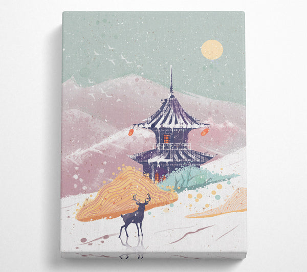 Temple In The Snow