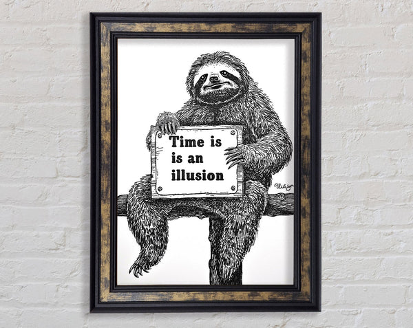 Time Is An Illusion Sloth