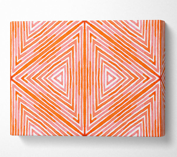 Triangle Orange Lines