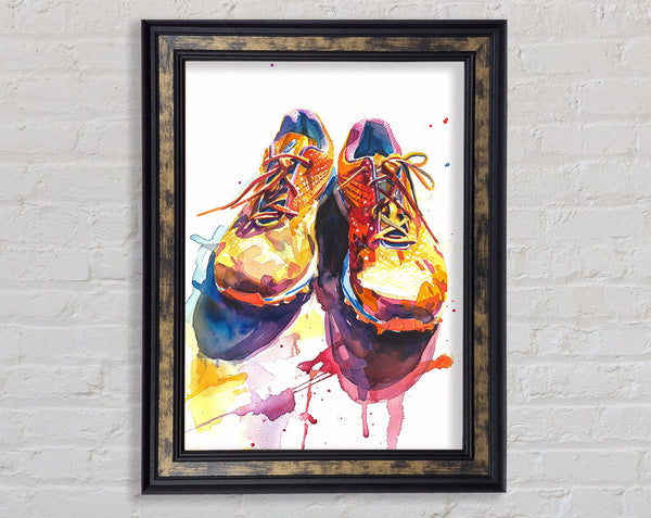 Watercolour Shoes