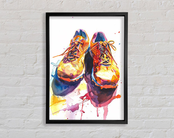 Watercolour Shoes