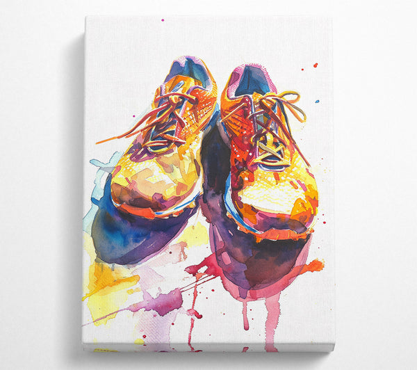 Watercolour Shoes