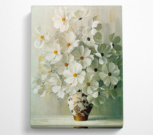 White Flower In A Vase