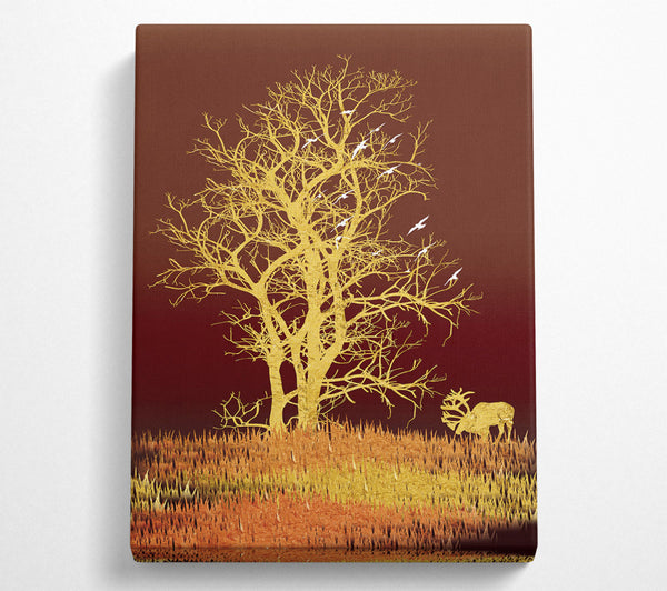 Yellow Tree Moose