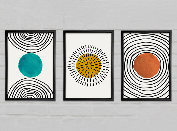 Mid Century Spirals