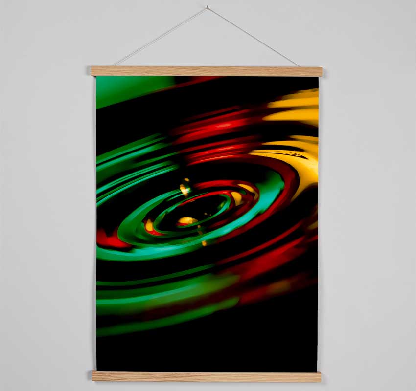 Liquid Ripple Hanging Poster - Wallart-Direct UK