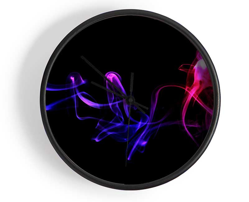 Abstract Smoke Clock - Wallart-Direct UK