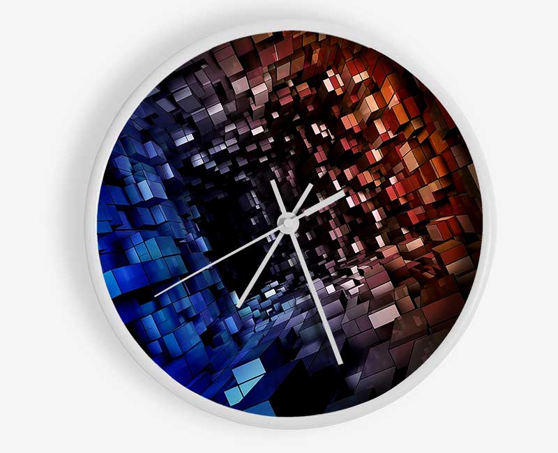 Abstract Tunnel Clock - Wallart-Direct UK