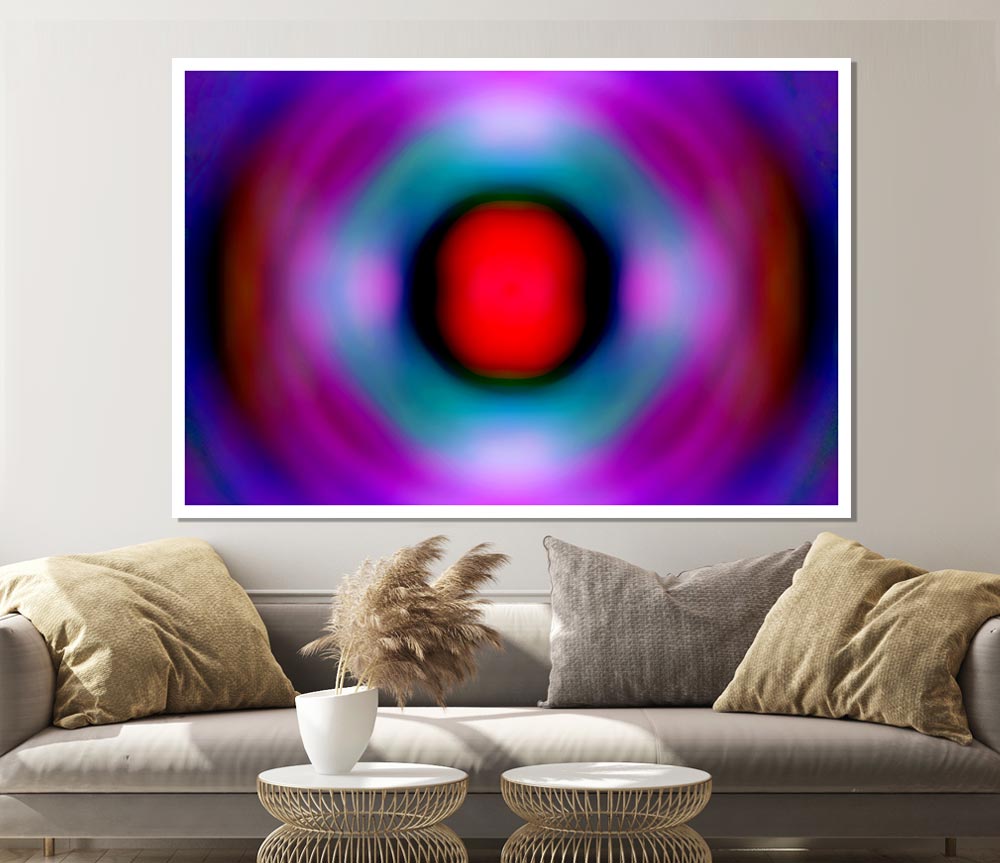 Aura Print Poster Wall Art