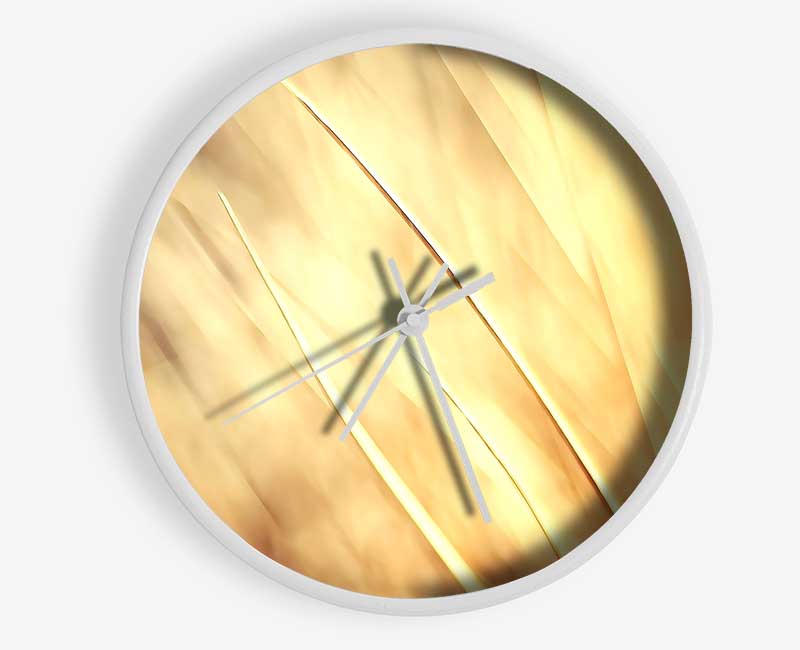 Autumn Grass Clock - Wallart-Direct UK