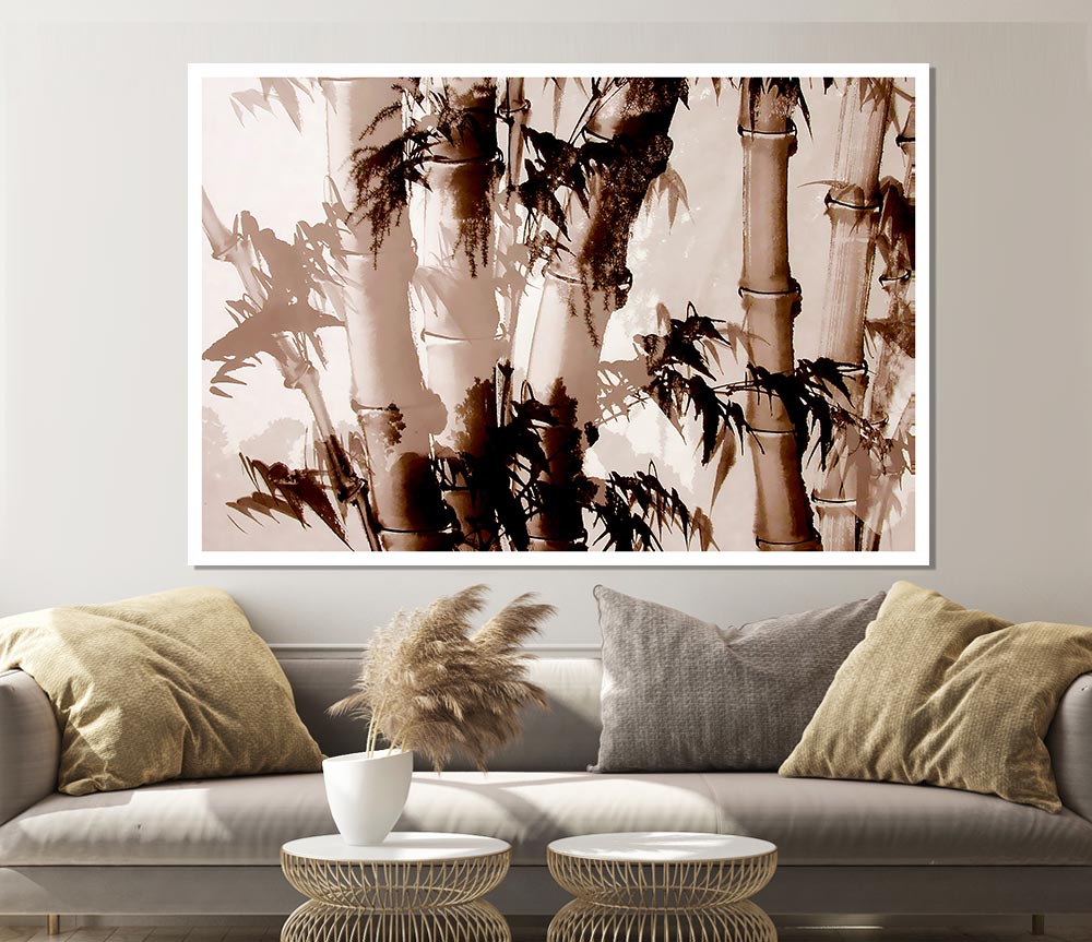 Bamboo Caines Print Poster Wall Art