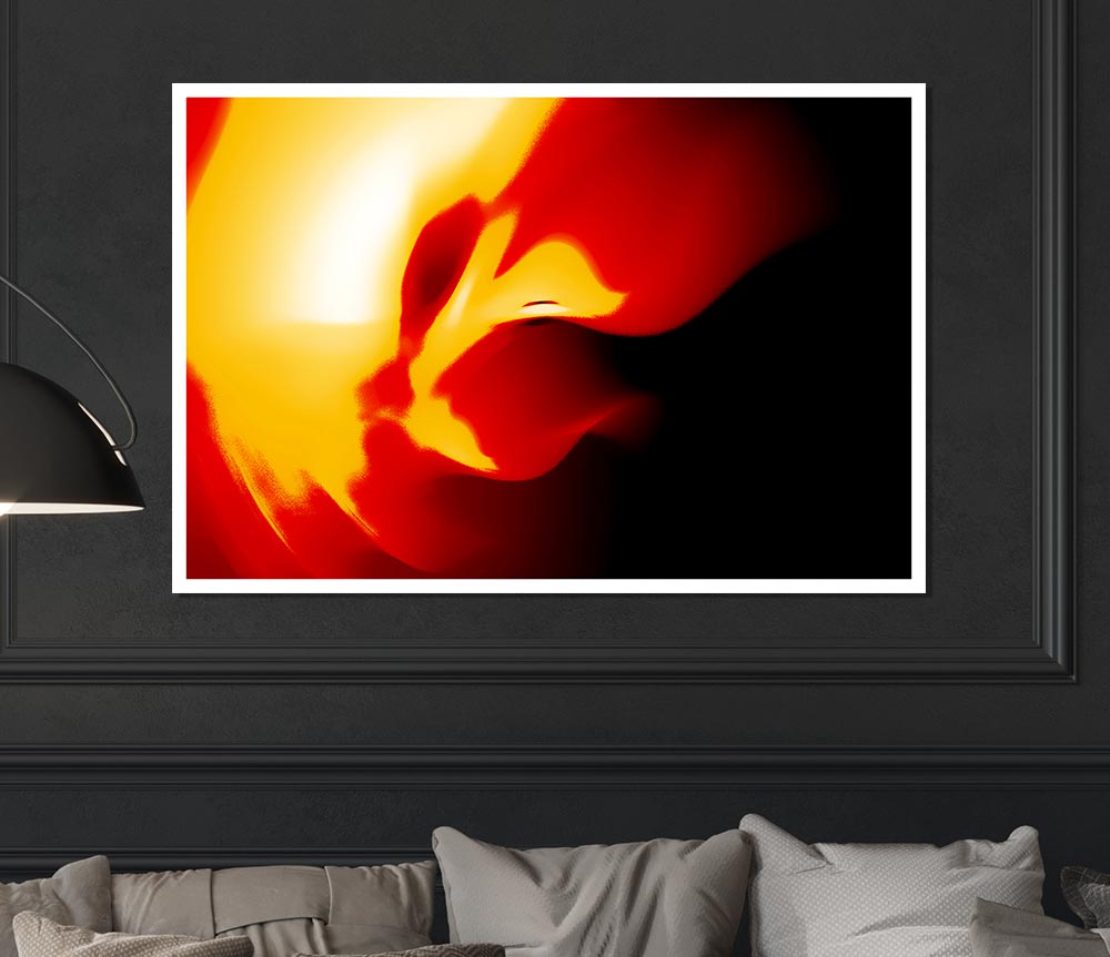 Blazing Glory Print Poster Wall Art