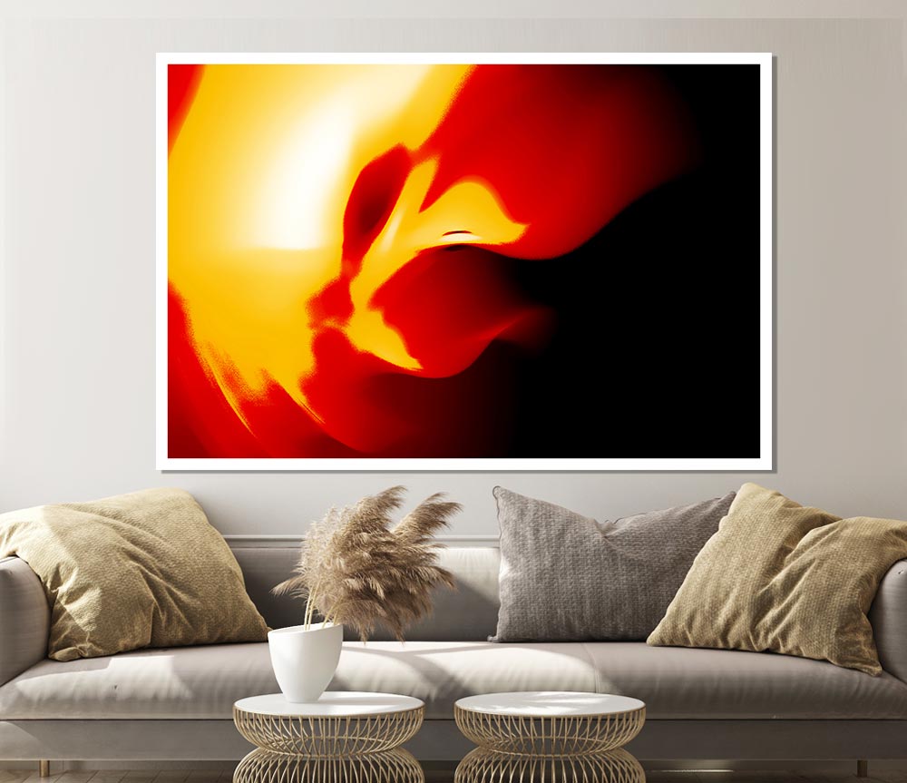 Blazing Glory Print Poster Wall Art