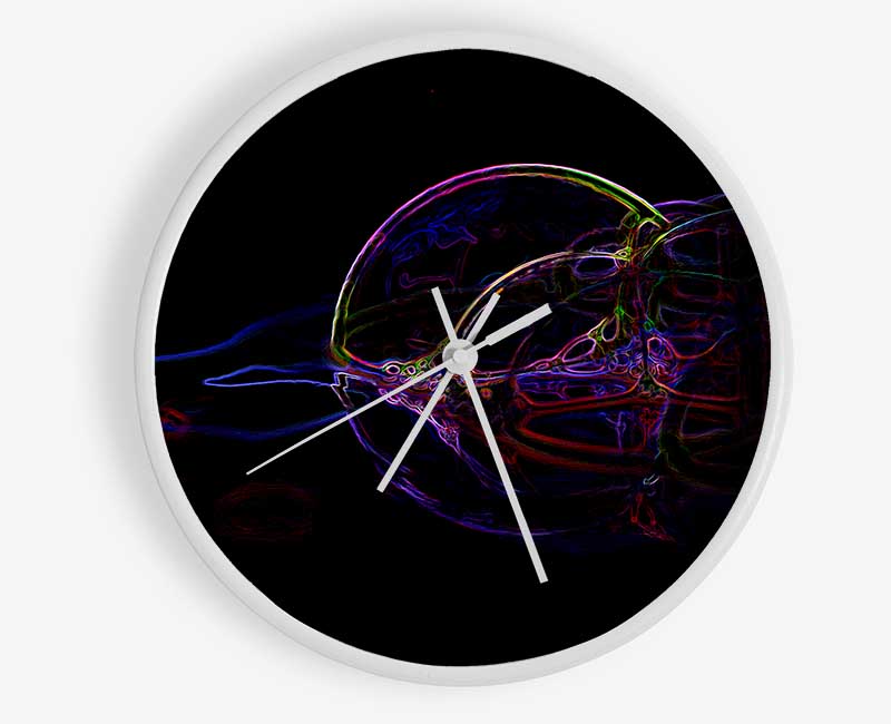 Bubbles Clock - Wallart-Direct UK