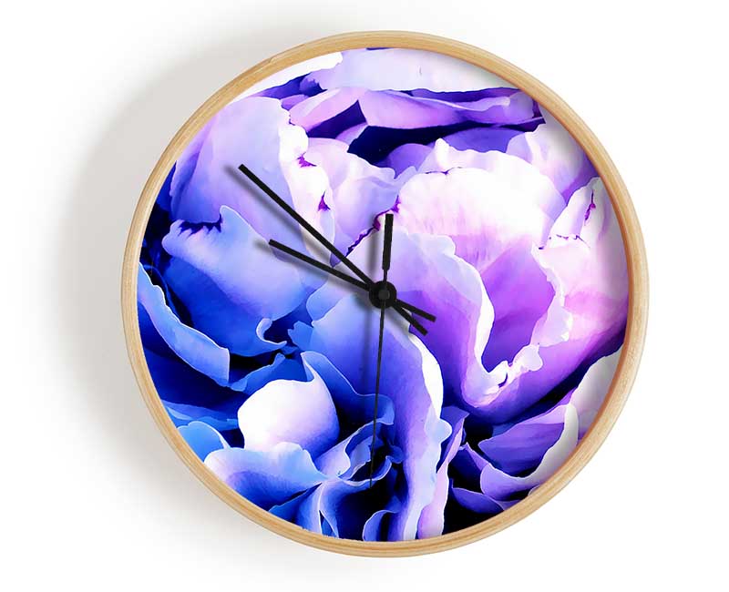 Carnation Beauty Clock - Wallart-Direct UK