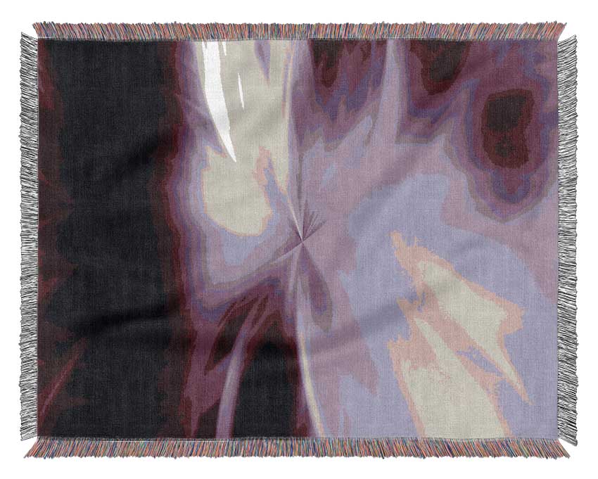 Celestial Core Purple Woven Blanket