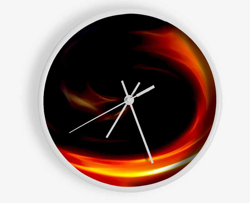 Circle Of Fire Clock - Wallart-Direct UK