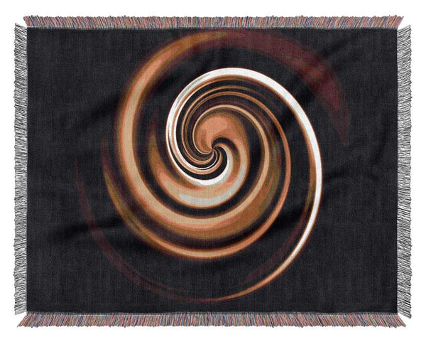 Coils Of Time Woven Blanket