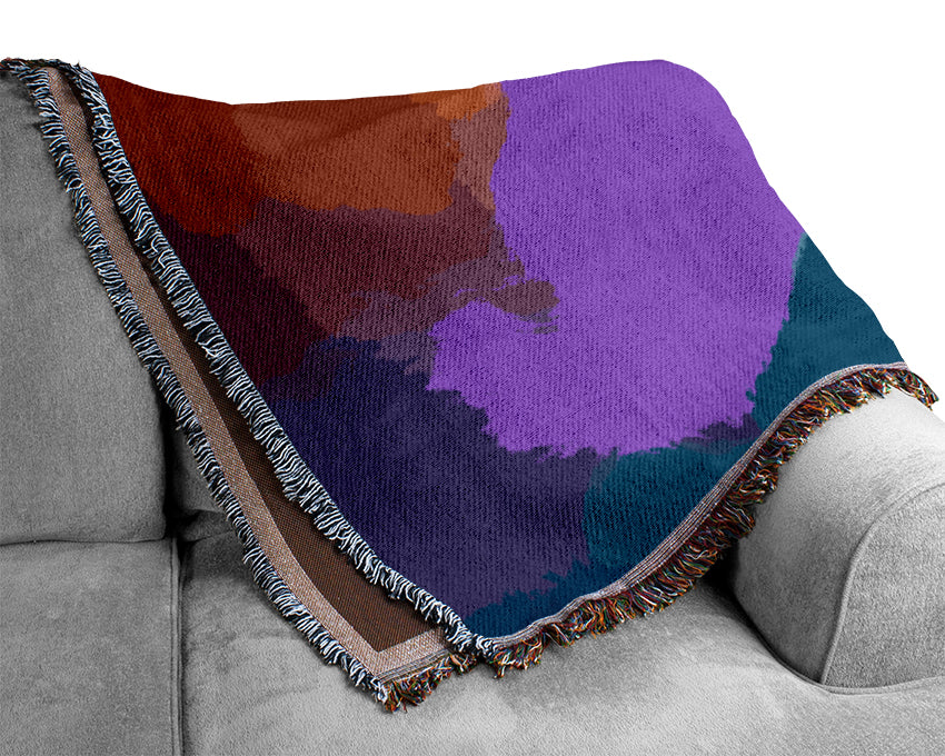 Colour Melt Woven Blanket